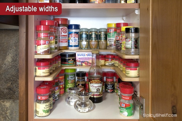 spice cabinet organization, kitchen cabinets, organizing, storage ideas