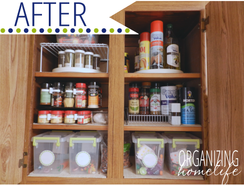 spice cabinet organization, kitchen cabinets, organizing, storage ideas