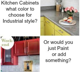 ideas for industrial kitchen remodel, countertops, kitchen cabinets, kitchen design, lighting, painting