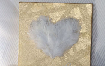 Feathers + Gold = Valentine's Day