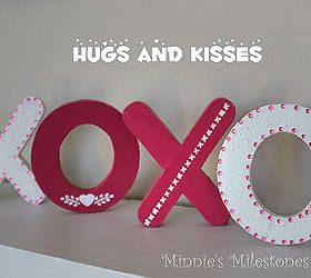 valentine s hugs and kisses art, crafts, seasonal holiday decor, valentines day ideas