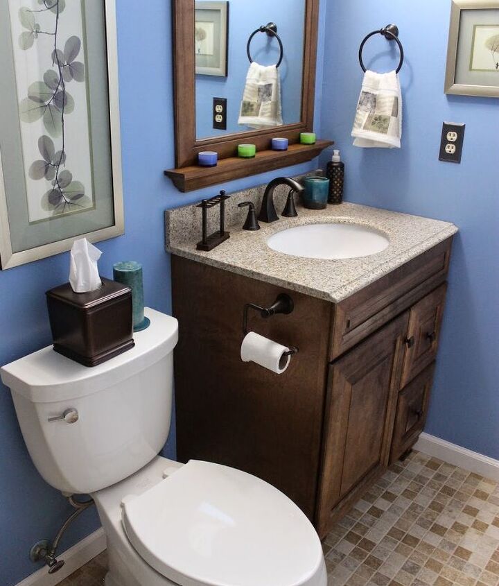 DIY Small Bathroom Renovation Hometalk DIY Small Bathroom Renovation Hometalk