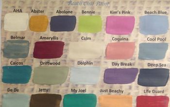 My Coastal Colors Beach Chic Paint Story