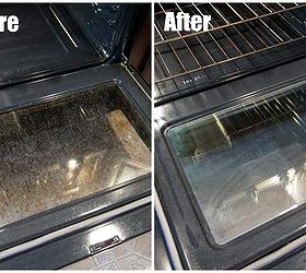 how to clean your oven door naturally cleanit, appliances, cleaning tips, how to