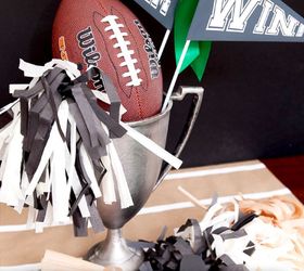 football centerpiece for superbowl parties free printable, crafts, how to