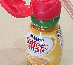 Simple Organizing Repurposed Coffee Creamer Containers Hometalk