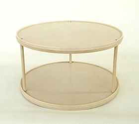 Looking for ideas for repurposing a (cheap) plastic lazy susan