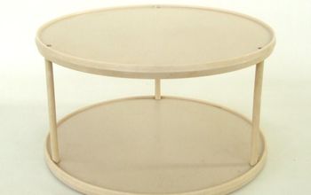 Looking for ideas for repurposing a (cheap) plastic lazy susan