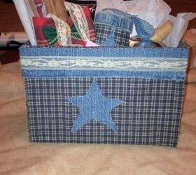 repurposed tissue boxes into gift boxes, crafts, repurposing upcycling