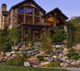 q natural stones landscaping versus concrete landscaping, concrete masonry, landscape, outdoor living