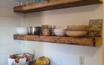 $20 DIY Floating Shelves