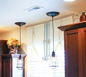 change can lights to pendant lights in less than 10 minutes, home decor, lighting
