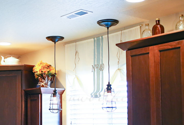change can lights to pendant lights in less than 10 minutes, home decor, lighting