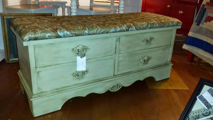 lane chest makeover, chalk paint, diy, home decor, painted furniture, repurposing upcycling