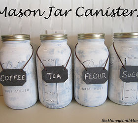 Mason Jar Canisters