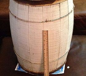 what should i do with this cool old barrel, Ruler for perspective