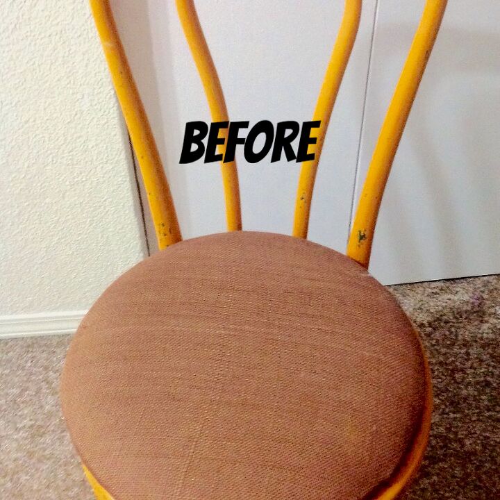 a budget friendly makeover for 4 curbside cast off chairs