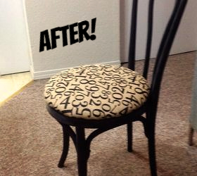 a budget friendly makeover for 4 curbside cast off chairs