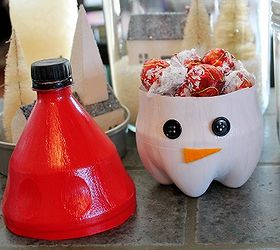 soda bottle candy container, crafts, repurposing upcycling