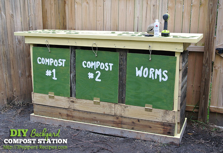 estao de compostagem de quintal