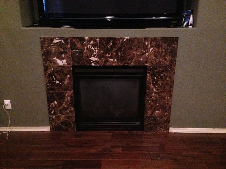 diy mantle for 20 bucks, fireplaces mantels, OOOOOH so pretty not really