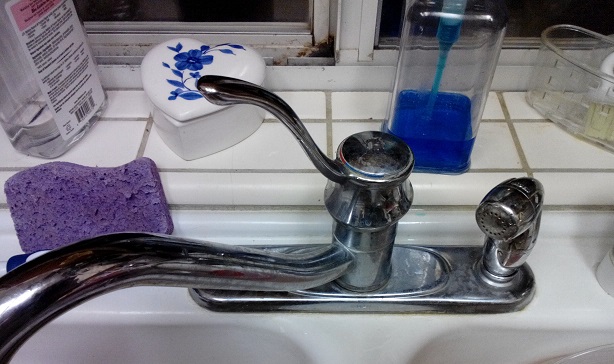 how to prevent damage from a leaky sink sprayer, home maintenance repairs, kitchen design, plumbing