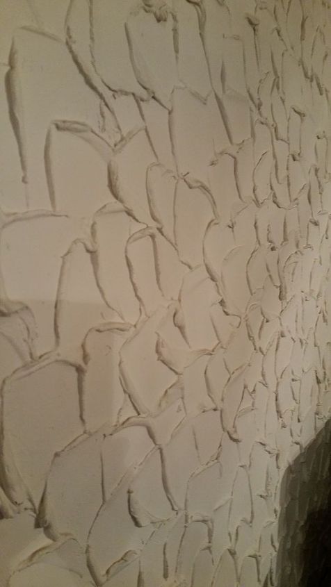 remove textured walls