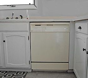 painted dishwasher, appliances, painting