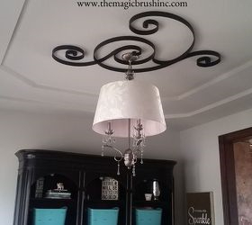 Non-traditional Ceiling Medallion