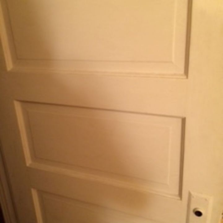 asbestos in wooden doors, Wooden door built 1920 s