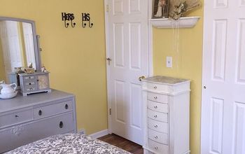 How to design our bedroom colors with different painted furniture