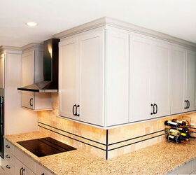 silver spring md 20902 contemporary kitchen remodel, home improvement, kitchen design, Painted shaker style cabinets