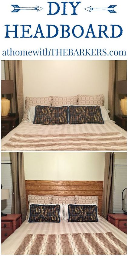 diy wood headboard, bedroom ideas, how to, wall decor, woodworking projects