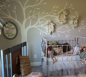 cuckoo for nursery wall art, bedroom ideas, crafts, painting, repurposing upcycling, wall decor