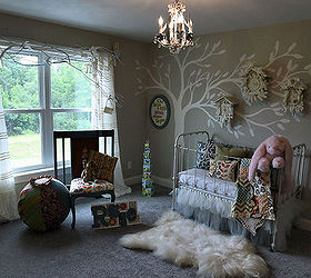 cuckoo for nursery wall art, bedroom ideas, crafts, painting, repurposing upcycling, wall decor