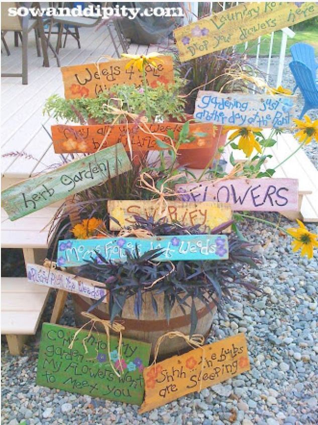 DIY Garden Signs | Hometalk