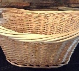 repurpose an old basket into guest room or guest bath d cor, bathroom ideas, crafts