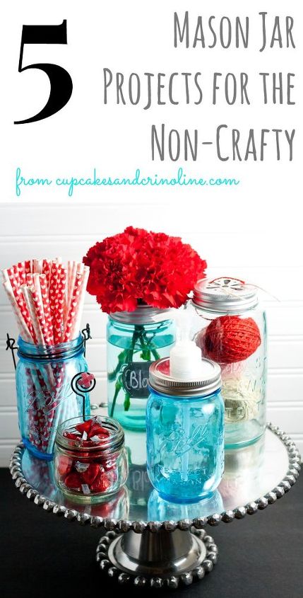 useful mason jar ideas that you don t have to be crafty to do, crafts, mason jars, repurposing upcycling