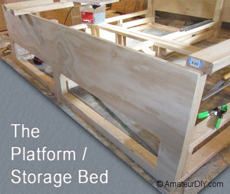 building a platform storage bed, bedroom ideas, how to, storage ideas, woodworking projects
