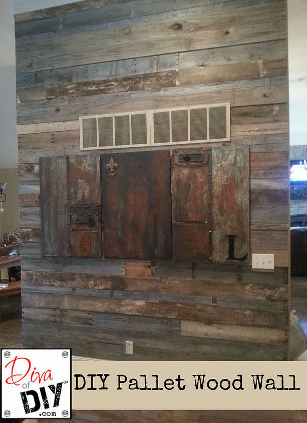 create a pallet wall, pallet, repurposing upcycling, wall decor, woodworking projects