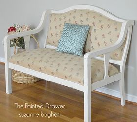 upcycling an old english settee, cleaning tips, living room ideas, painted furniture, repurposing upcycling, reupholster