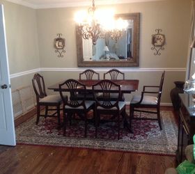 rug selection for dining room, dining room ideas, reupholster