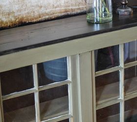 incorporate old windows in your furniture making, painted furniture, repurposing upcycling, windows, woodworking projects