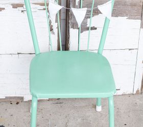 giving a child s chair new life with paint, painted furniture