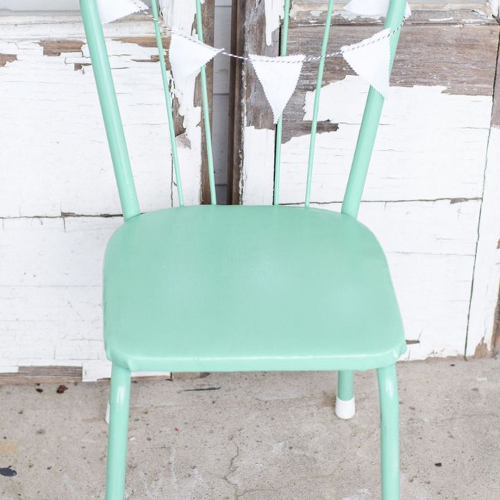 giving a child s chair new life with paint, painted furniture