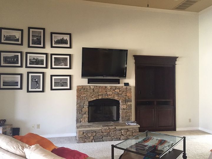 what to do with old built in for tv