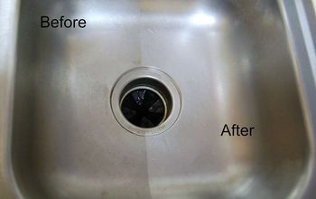 Cleaning a Stainless Steel Sink