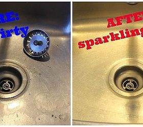 how to get a sparkling clean sink every time, cleaning tips, how to