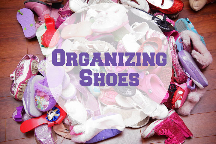 a clever hack to save you from shoe clutter, how to, organizing, repurposing upcycling, storage ideas
