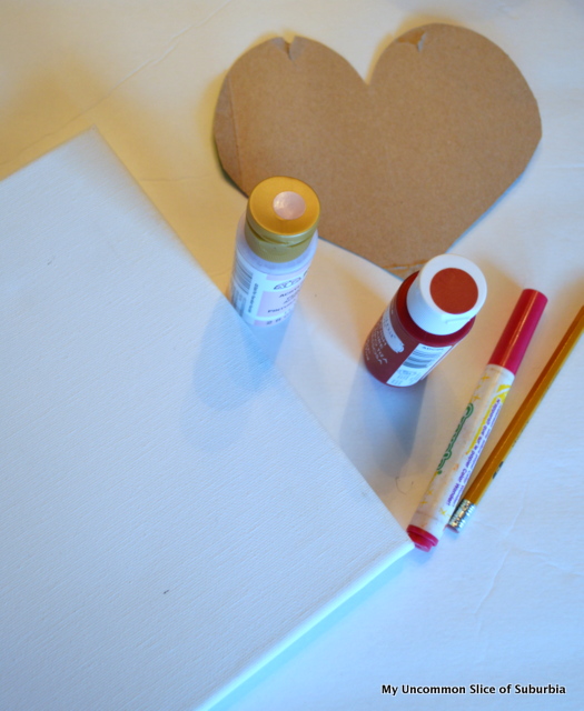 ombr valentine heart using eraser dot art, crafts, how to, seasonal holiday decor, valentines day ideas